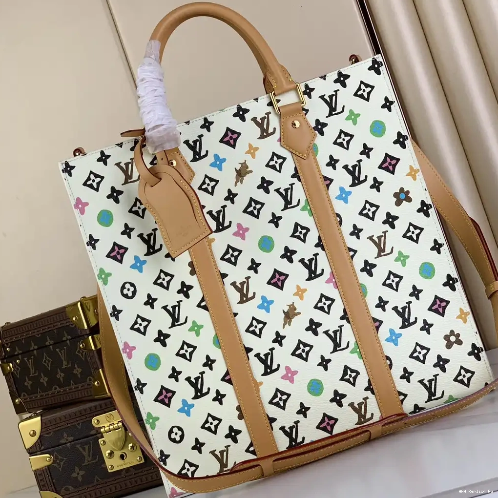 AAA Pruses Bags Sac carryall LOUIS Plat VUITTON 0523